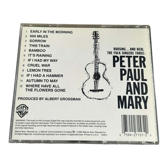 CD Peter, Paul And Mary - Peter, Paul And Mary - Picture 2 of 2
